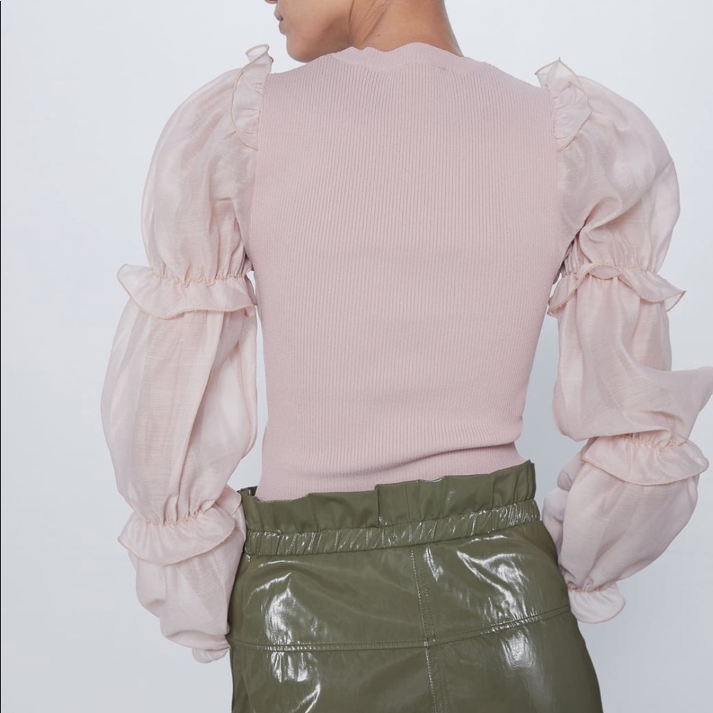 ZARA Organza Top - Picture 7 of 8